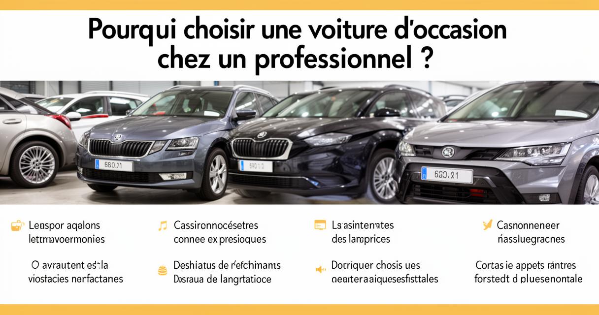 Inspection d&rsquo;une voiture d&rsquo;occasion : pourquoi choisir une voiture d&rsquo;occasion chez un professionnel est essentiel